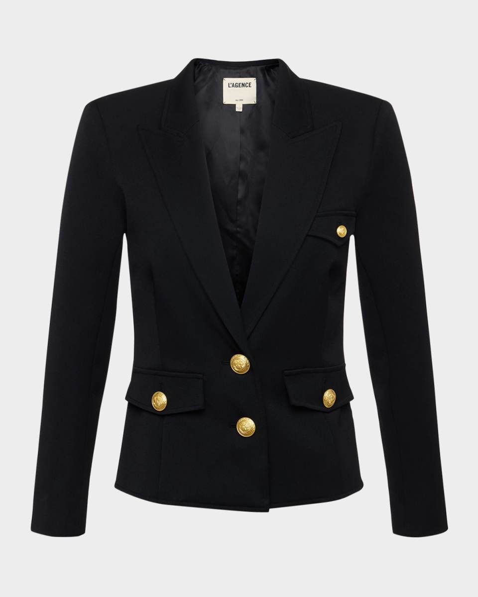 Wylla Structured Single-Breasted Blazer